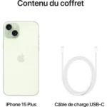 Apple iPhone 15 Plus Vert 128Go 5G – Image 4