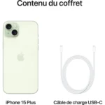 iPhone 15 Plus Vert 512Go 5G – Image 4