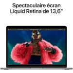 Apple Macbook Air 13' M3 8Go RAM 256Go SSD Gris – Image 3