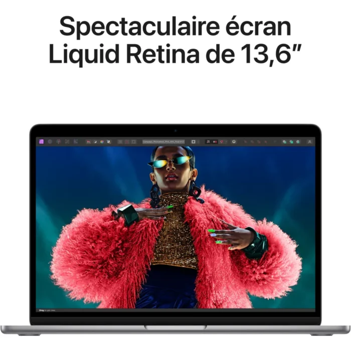 Apple Macbook Air 13' M3 8Go RAM 256Go SSD Gris – Image 3