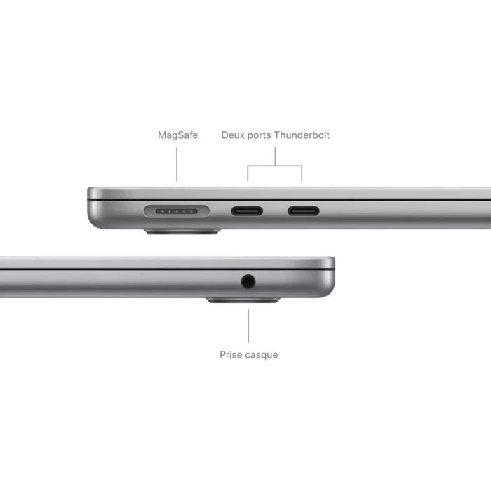 Apple Macbook Air 13' M3 8Go RAM 256Go SSD Gris – Image 4