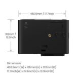 Vidéoprojecteur BenQ W4000i 4K HDR Noir – Image 3