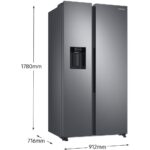 Réfrigérateur Américain Samsung RS68CG883ES9 – Image 2