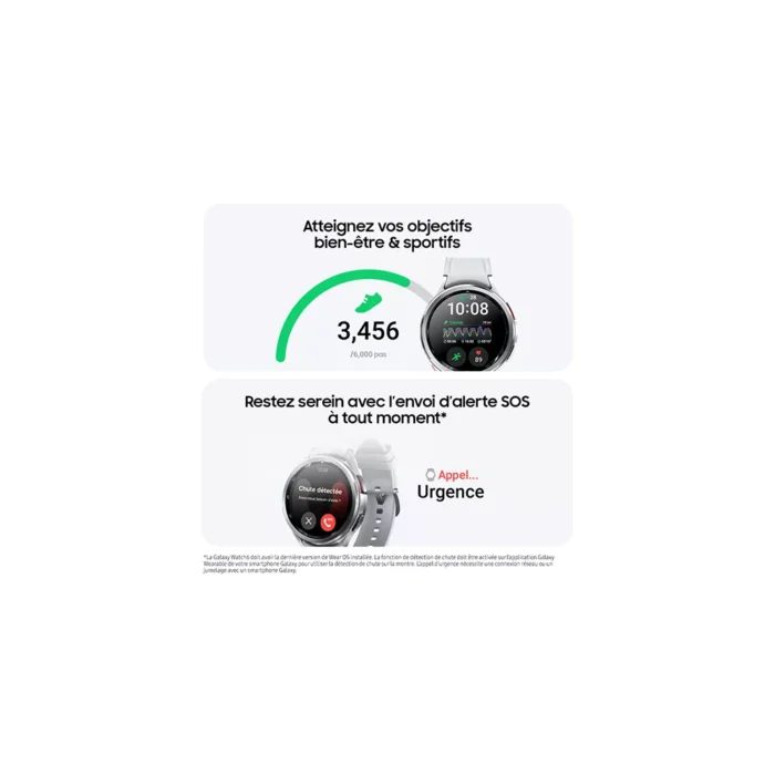 Samsung Galaxy Watch6 Classic 4G Argent 47mm – Image 6