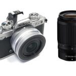 Appareil photo hybride Nikon Z FC + Z DX 16-50mm f/3.5-6.3 Vintage Silver + Z DX 50-250mm f/4.5-6.3 VR Noir