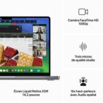 Apple MacBook Pro 14" 1 To SSD 16 Go RAM Puce Apple M3 CPU 8 cœurs GPU 10 cœurs Gris sidéral Nouveau – Image 3