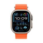 Apple Watch Ultra 2 GPS + Cellular Boîtier en Titane de 49 mm avec Bracelet Océan Orange