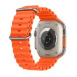Apple Watch Ultra 2 GPS + Cellular Boîtier en Titane de 49 mm avec Bracelet Océan Orange – Image 2