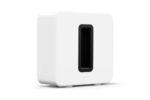 Barre de son Sonos Arc Dolby atmos intelligente Blanc + Caisson de basse Vertigo Sub Blanc + Enceintes sans fil Bluetooth Era 100 Blanc Vendues par paire – Image 5