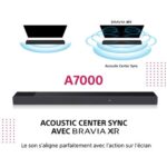 Sony Barre de son sans fil Bluetooth Sony HT-A7000 7.1.2 Dolby Atmos Noir – Image 2
