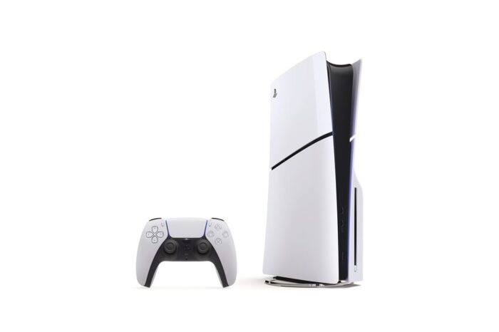 Console Sony PS5 Slim Edition Standard Blanc et Noir – Image 1