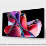 TV OLED Evo LG OLED83G3 210 cm 4K UHD Smart TV 2023 Noir et Argent