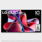 TV OLED Evo LG OLED83G3 210 cm 4K UHD Smart TV 2023 Noir et Argent – Image 2
