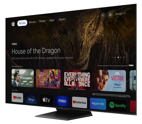 TV-QLED-Mini-LED-TCL-75C805-190-cm-4K-UHD-Google-TV-Aluminium-broe-1.jpg TV QLED Mini LED TCL 75C805 190 cm 4K UHD Google TV Aluminium bross – Image 1