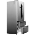 CONTINENTAL-EDISON FD542NFIX - Réfrigérateur multi-portes - 542L (422+120) - Froid ventilé - A+ - L 91cm x H 177,5cm - Inox – Image 3