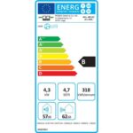 Climatiseur mobile Remko RKL 495 DC 4,3 kW jusqu'à 80m2 Blanc – Image 3