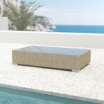 Salon de jardin en résine tressée 9 places 9 pcs Palma Gris – Image 2