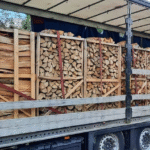 Bois de chauffage Hêtre – 26 palettes séchées en chambre – 33 cm