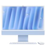 Apple iMac 24" M4 (2024) – 24 Go RAM, 512 Go SSD, Bleu